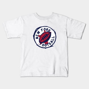 New York Football 01 Kids T-Shirt